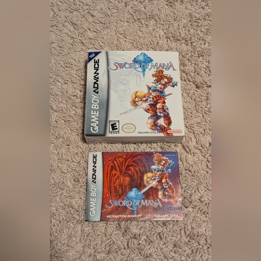Sword Of Mana GBA Box Only